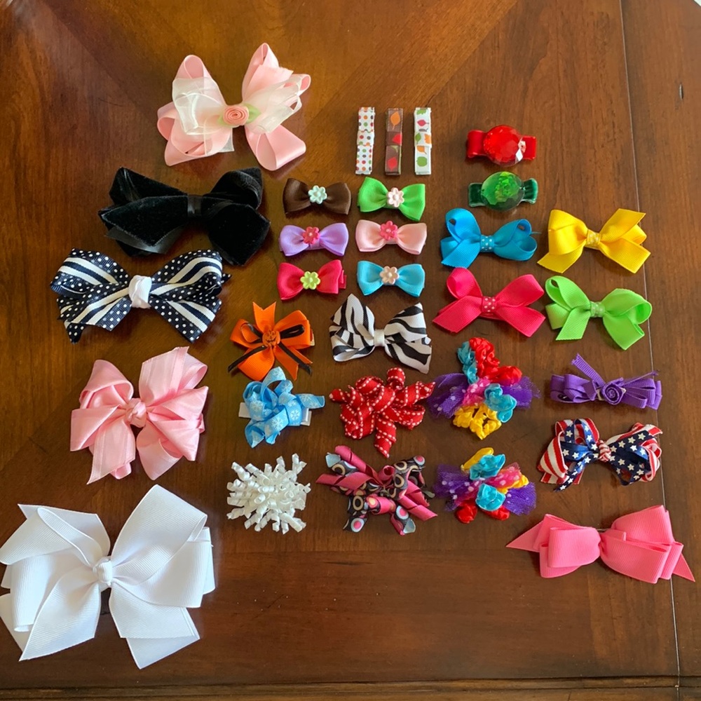 Hair Accessories - Various Sizes and Brands